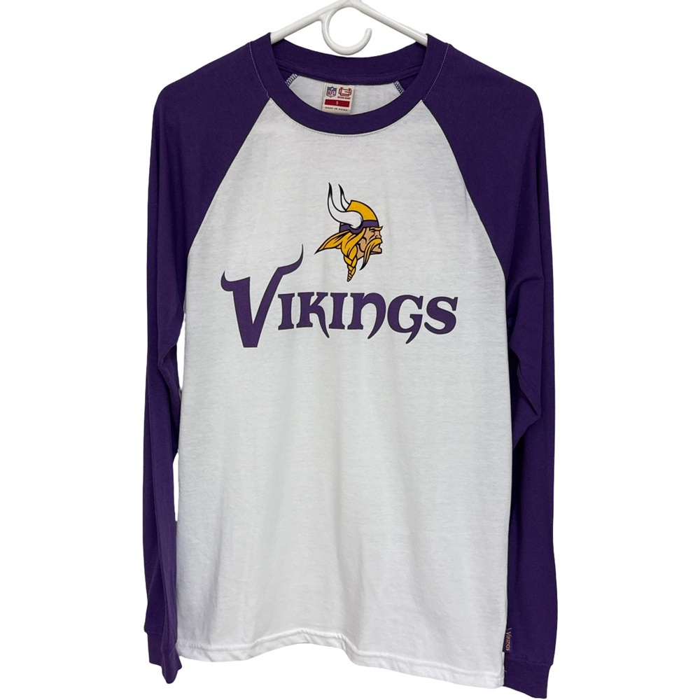 NFL Ultra Game Minnesota Vikings Long Sleeve Shirt Men’s Small